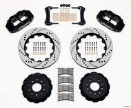 Wilwood Narrow Superlite 6R Front Hat Kit 14.00in Drilled 88-93 Corvette C4 Big Brake Kits Wilwood