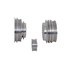 Load image into Gallery viewer, BBK 85-97 GM Truck 305 350 Underdrive Pulley Kit - Lightweight CNC Billet Aluminum (3pc) Pulleys - Crank, Underdrive BBK
