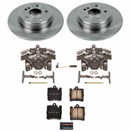 Power Stop 03-05 Mercedes-Benz C240 Rear Autospecialty Brake Kit w/Calipers Brake Kits - OE PowerStop   