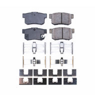 Power Stop 97-99 Acura CL Rear Z17 Evolution Ceramic Brake Pads w/Hardware | 17-537