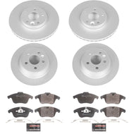 Power Stop 15-18 Volvo S60 Front Euro-Stop Brake Kit Brake Kits - OE PowerStop