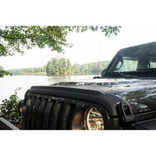 Load image into Gallery viewer, Bushwacker 18-19 Jeep Wrangler Rubicon/Sport//Unlimited/Sport S Hood Stone Guard- Black Body Armor &amp; Rock Rails Bushwacker
