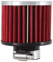 Load image into Gallery viewer, K&amp;N 1.25in Flange ID x 3in OD x 2.5in H Rubber Base Crankcase Vent Filter Air Filters - Universal Fit K&amp;N Engineering   

