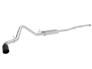 AFE Apollo GT Series 19-20 GM 1500 2.7L (T) 409 SS CB Exhaust System w/Black Tip Catback aFe