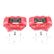 Power Stop 96-02 Toyota 4Runner Front Red Calipers w/o Brackets - Pair Brake Calipers - Perf PowerStop   