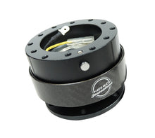 Load image into Gallery viewer, NRG Quick Release Gen 2.0 - Black Body / Black Carbon Fiber Ring Quick Release Adapters NRG
