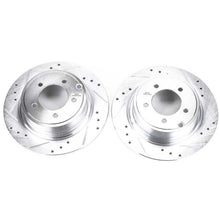Load image into Gallery viewer, Power Stop 11-14 Chrysler 200 Rear Evolution Drilled &amp; Slotted Rotors - Pair Brake Rotors - Slot &amp; Drilled PowerStop
