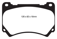 Load image into Gallery viewer, EBC 11+ Hyundai Equus 4.6 Redstuff Front Brake Pads Brake Pads - Performance EBC   
