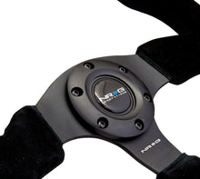Load image into Gallery viewer, NRG Reinforced Steering Wheel (320mm) Suede w/Black Stitch Steering Wheels NRG
