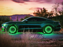 Load image into Gallery viewer, Oracle LED Illuminated Wheel Rings - ColorSHIFT Dynamic - ColorSHIFT - Dynamic SEE WARRANTY Light Strip LED ORACLE Lighting
