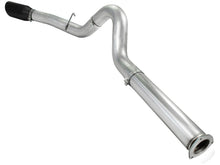 Load image into Gallery viewer, aFe Atlas 5in DPF-Back Aluminized Steel Exh Sys Ford Diesel Trucks 11-14 v8-6.7L td wrinkled blk tip DPF Back aFe
