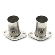 Load image into Gallery viewer, JBA 2.5in 304 Series Stainless Steel 2 Bolt Starter Tubes w/O2 sensor bungs Exhaust Adapters JBA
