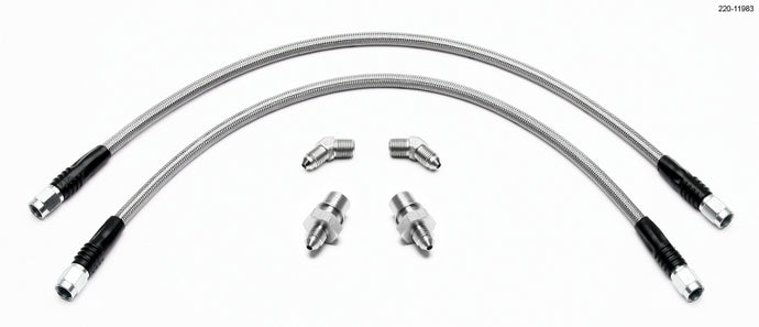 Wilwood Flexline Kit BMW E46 Front Brake Line Kits Wilwood