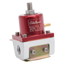 Load image into Gallery viewer, Edelbrock Fuel Pressure Regulator EFI 180 GPH 35-90 PSI -6 In/Out -6 Return Red/Clear Fuel Pressure Regulators Edelbrock
