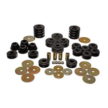 Load image into Gallery viewer, Energy Suspension 73-95 K5 Blazer Black Body(cab) Mount Set Bushing Kits Energy Suspension
