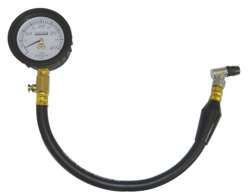 Moroso Tire Pressure Gauge 0-40psi - Garage Series Gauges Moroso