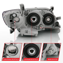 Load image into Gallery viewer, ANZO 2007-2009 Toyota Camry Projector Headlight Black Amber Headlights ANZO
