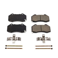 Power Stop 17-18 Fiat 124 Spider Front Z17 Evolution Ceramic Brake Pads w/Hardware Brake Pads - OE PowerStop