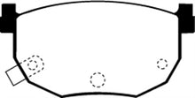 Load image into Gallery viewer, EBC 99-01 Hyundai Elantra 2.0 Greenstuff Rear Brake Pads Brake Pads - Performance EBC   
