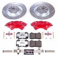 Power Stop 12-16 Tesla S Rear Z26 Street Warrior Brake Kit w/Calipers Brake Kits - Performance D&S PowerStop   