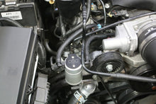 Load image into Gallery viewer, J&amp;L 10-15 Chevrolet Camaro LS3 6.2L Passenger Side Oil Separator 3.0 - Clear Anodized Oil Separators J&amp;L
