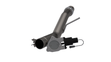 Load image into Gallery viewer, QTP 14-18 Chevrolet Silverado 1500 4.8L/5.3L EC/CC Standard Bed 3in 304SS Aggressor Cutout Mid Pipe Exhaust Cutouts QTP
