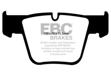 Load image into Gallery viewer, EBC 07-11 Mercedes-Benz CL63 AMG 6.2 Yellowstuff Front Brake Pads Brake Pads - Performance EBC   
