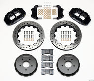 Wilwood Narrow Superlite 6R Front Hat Kit 13.06in Drilled 2004-2006 Pontiac GTO Big Brake Kits Wilwood