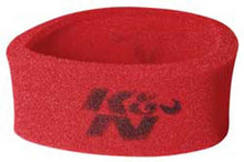 Load image into Gallery viewer, K&amp;N Universal Airforce PreCleaner Air Filter Foam Wrap - Round Straight - Red Pre-Filters K&amp;N Engineering   
