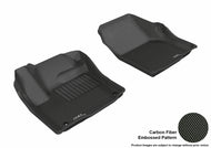 3D MAXpider 2012-2020 Land Rover Range Rover Evoque Kagu 1st Row Floormat - Black Floor Mats - Rubber 3D MAXpider   