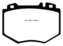 Load image into Gallery viewer, EBC 03-06 Mercedes-Benz CL600 5.5 Twin Turbo Redstuff Front Brake Pads Brake Pads - Performance EBC   
