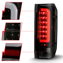 Load image into Gallery viewer, ANZO 1987-1996 Ford F-150 LED Taillights Black Housing Smoke Lens (Pair) Tail Lights ANZO
