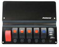 Moroso BMW E46 Dash Block Off Plate With Switches Dash Mounts Moroso