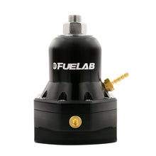 Load image into Gallery viewer, Fuelab 565 Carb Adjustable FPR 4-12 PSI (2) -10AN In (1) -10AN Return Max Flow Bypass - Black Fuel Pressure Regulators Fuelab
