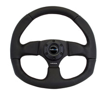 Load image into Gallery viewer, NRG Reinforced Steering Wheel (320mm Horizontal / 330mm Vertical) Leather w/Black Stitching Steering Wheels NRG
