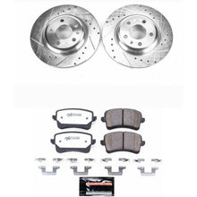 Load image into Gallery viewer, Power Stop 09-16 Audi A4 Rear Z26 Street Warrior Brake Kit Brake Kits - Performance D&amp;S PowerStop   
