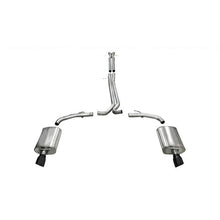 Load image into Gallery viewer, Corsa 2010-2019 Ford Taurus SHO 3.5L V6 Turbo Sport Cat-Back Exhaust w/ Dual 4in Black Tips Catback CORSA Performance
