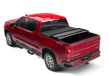 Load image into Gallery viewer, Lund 07-13 Chevy Silverado 1500 (6.5ft. Bed) Genesis Elite Tri-Fold Tonneau Cover - Black Tonneau Covers - Soft Fold LUND
