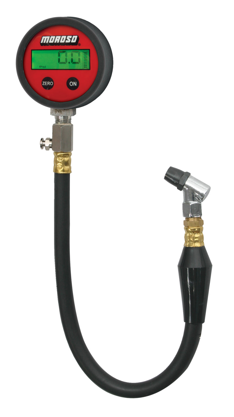 Moroso Tire Pressure Gauge 0-60psi - Digital Backlit Gauges Moroso