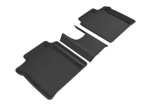 Load image into Gallery viewer, 3D MAXpider 2014-2019 Nissan Versa Note Kagu 2nd Row Floormats - Black Floor Mats - Rubber 3D MAXpider   
