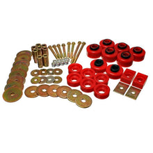 Load image into Gallery viewer, Energy Suspension Body Mnt 2/4 Wd Super Crew - Red Bushing Kits Energy Suspension
