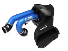 Load image into Gallery viewer, aFe 21-22 Ford F-150 Raptor V6-3.5L(tt) Momentum XP Cold Air Intake System Blue w/ Pro Dry S Filter Air Filters - Universal Fit aFe
