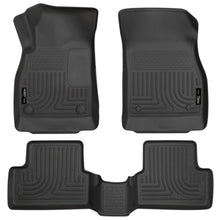 Load image into Gallery viewer, Husky Liners 2011 Buick Regal WeatherBeater Combo Black Floor Liners Floor Mats - Rubber Husky Liners

