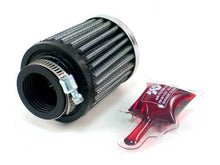 Load image into Gallery viewer, K&amp;N Universal Chrome Filter 1 1/8 inch FLG / 2 1/4 inch Bottom / 2 inch Top / 2.5 inch Height Air Filters - Universal Fit K&amp;N Engineering   
