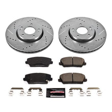 Load image into Gallery viewer, Power Stop 16-17 Hyundai Veloster Front Z23 Evolution Sport Brake Kit Brake Kits - Performance D&amp;S PowerStop   
