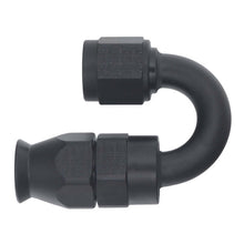 Load image into Gallery viewer, DeatschWerks 6AN Female Swivel 180-Degree Hose End PTFE (Incl Olive Insert) - Anodized Matte Black Fittings DeatschWerks
