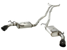Load image into Gallery viewer, aFe MACHForce XP Exhaust 2.5in Stainless Steel CB/10-13 Chevy Camaro V6-3.6L (td) (gloss blk tip) Catback aFe
