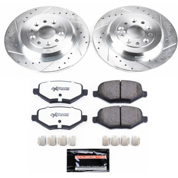 Power Stop 11-15 Ford Edge Rear Z36 Truck & Tow Brake Kit Brake Kits - Performance D&S PowerStop   