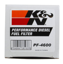 Load image into Gallery viewer, K&amp;N 2014-2015 Jeep Grand Cherokee 3.0L V6 Diesel In-Line 4500 Fuel Filter Fuel Filters K&amp;N Engineering   
