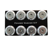 Load image into Gallery viewer, NRG Fender Washer Kit w/Color Matched M8 Bolt Rivets For Plastic (Silver) - Set of 8 Hardware Kits - Other NRG
